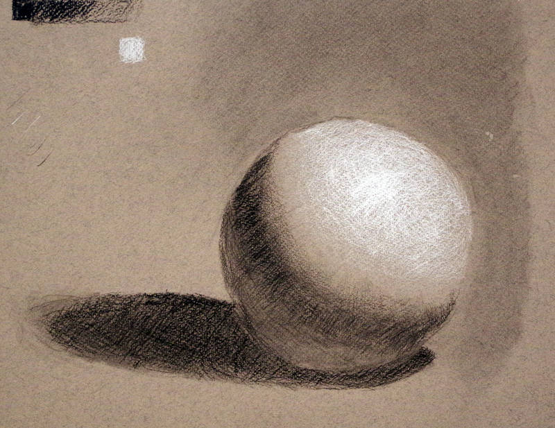 halftone sphere graypaper practice